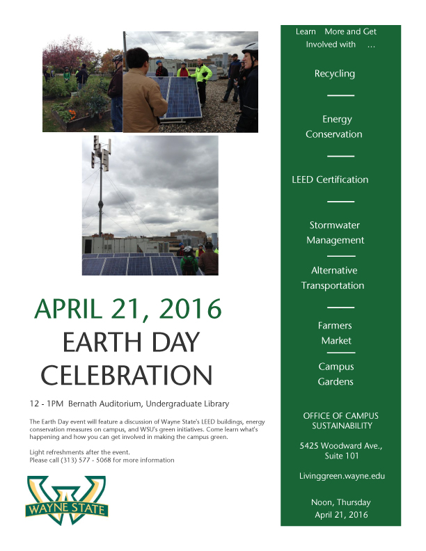 2016 Earth Day Flyer