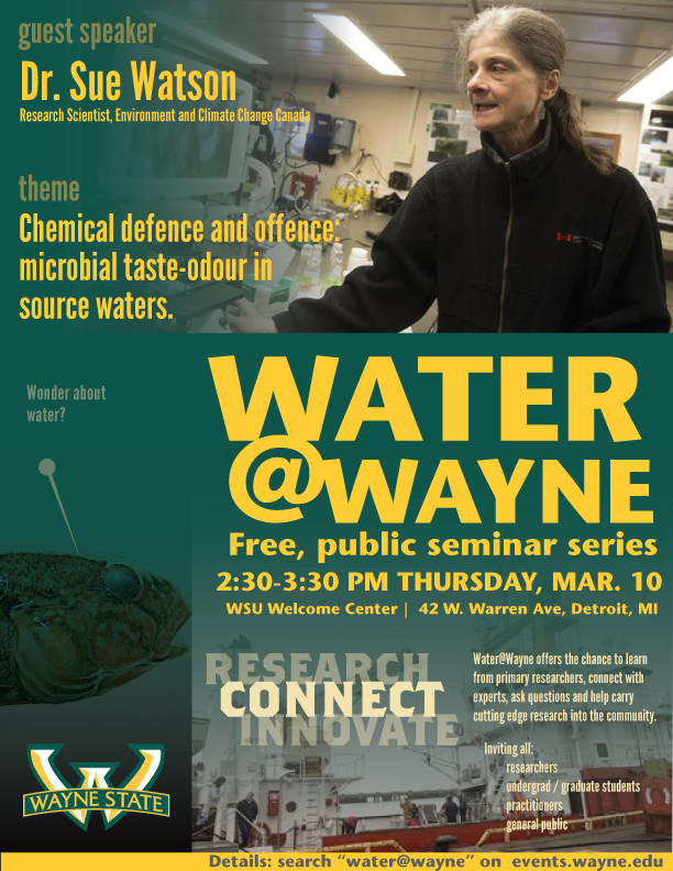 Dr. Sue Watson - Water at Wayne March 10